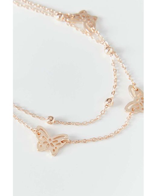 Download Urban Outfitters Butterfly Charm Layer Anklet - Save 20% ...
