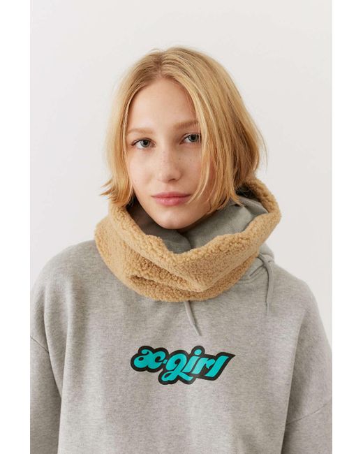 New Balance Sherpa Snood Scarf in Natural | Lyst Canada