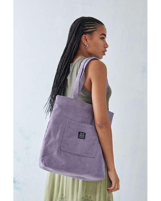 Urban Outfitters Purple Uo - tragetasche aus cord mit taschen