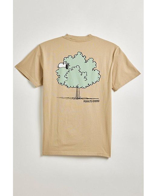Parks Project Natural X Peanuts Uo Exclusive Graphic Tee for men