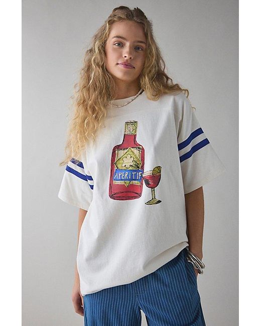 BDG Gray Rowan Aperol Spritz Graphic Oversized Tee