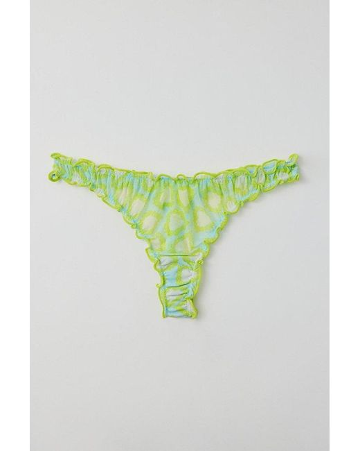 Out From Under Green Sweet Nothings Thong
