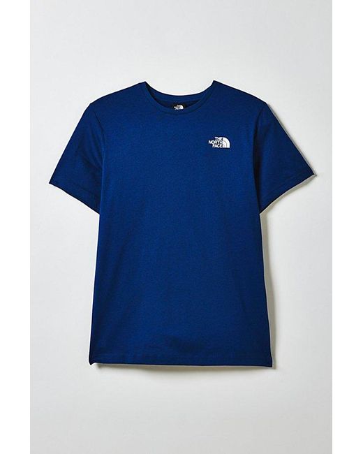 The North Face Blue Patterns Graphic Tee for men
