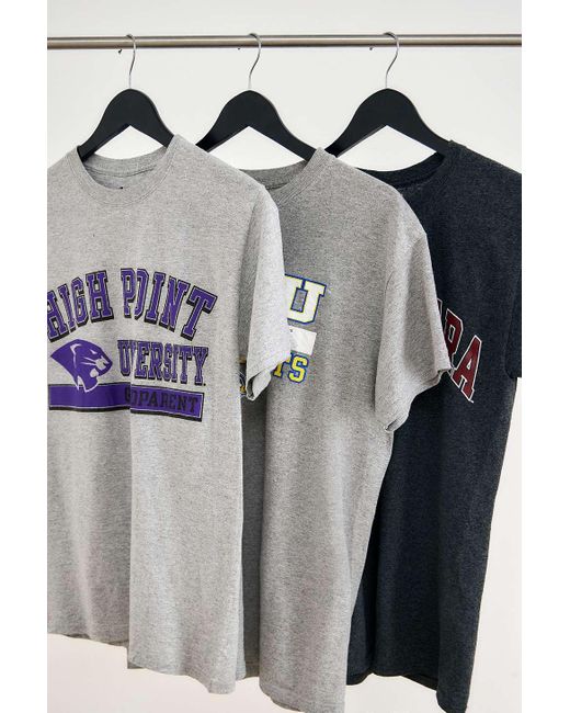 Urban Renewal Gray Vintage Grey Collegiate T-shirt