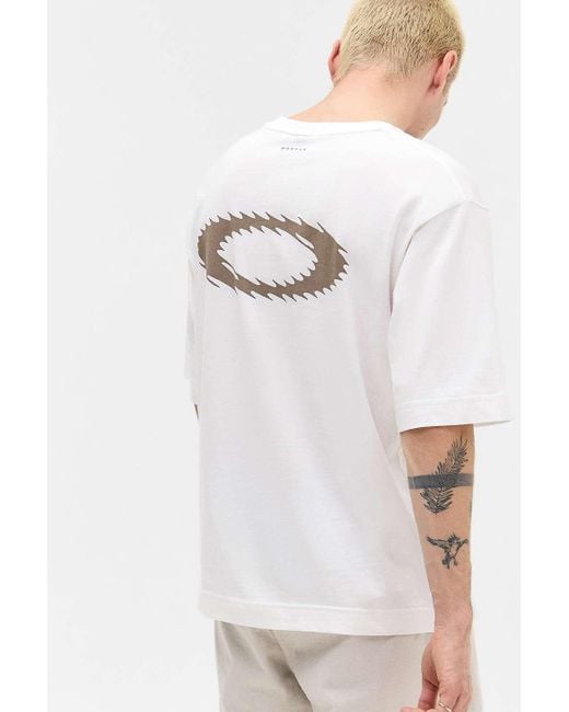 Oakley Uo Exclusive White Broken Ellipse T-shirt for men