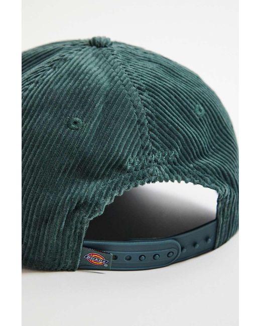 Dickies Natural Teal Hardwick Cord Cap for men