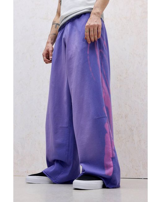 Jaded London Purple Divine Monster Joggers for men