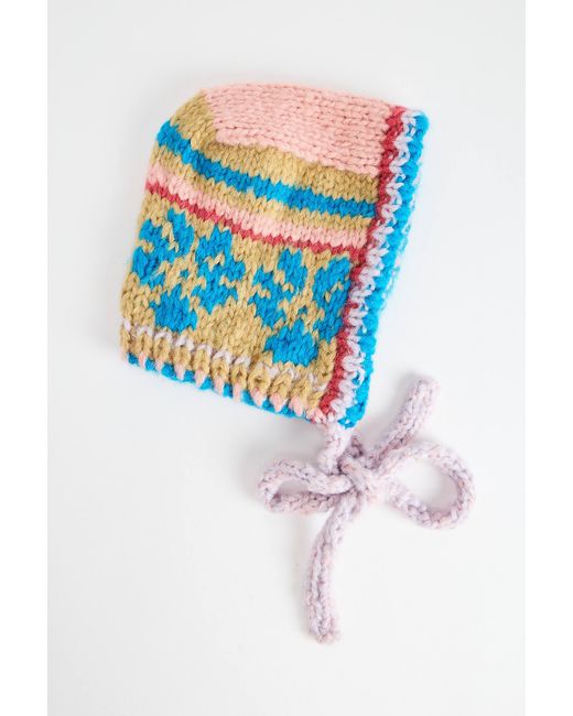 Kimchi Blue White Chunky Knit Bonnet
