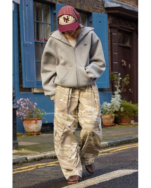 iets frans Gray Grey Marl Scuba Hoodie