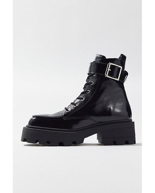 Cooperative Black Tania Buckled Boot