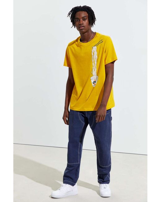 Nike Noodle Cup Tee in Yellow for Men | Lyst