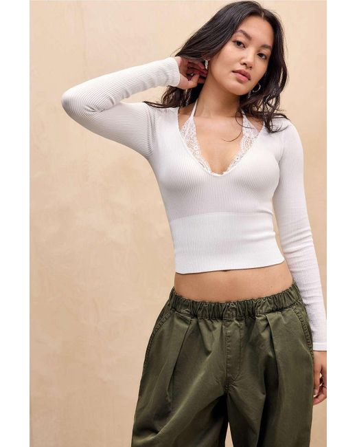Out From Under Natural Seeing Double Long Sleeve Top