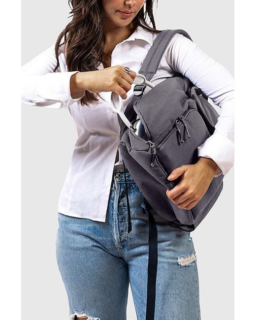 Brevite Gray Daily Recycled Backpack for men