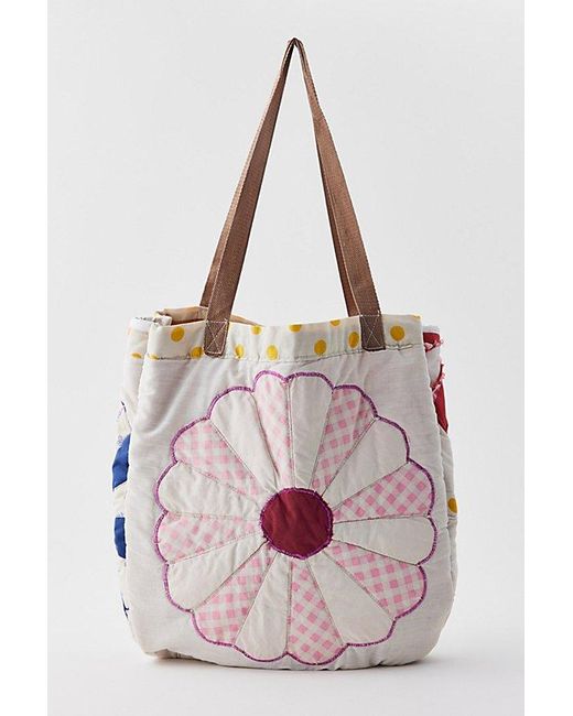 Urban Renewal Multicolor Remade Quilted Tote Bag