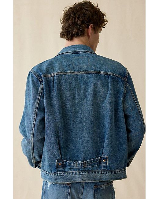 Levi's Blue Type I Denim Trucker Jacket for men