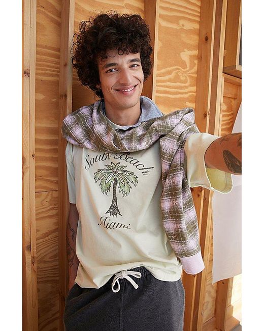 Urban Outfitters Brown Uo Tourist Tee for men
