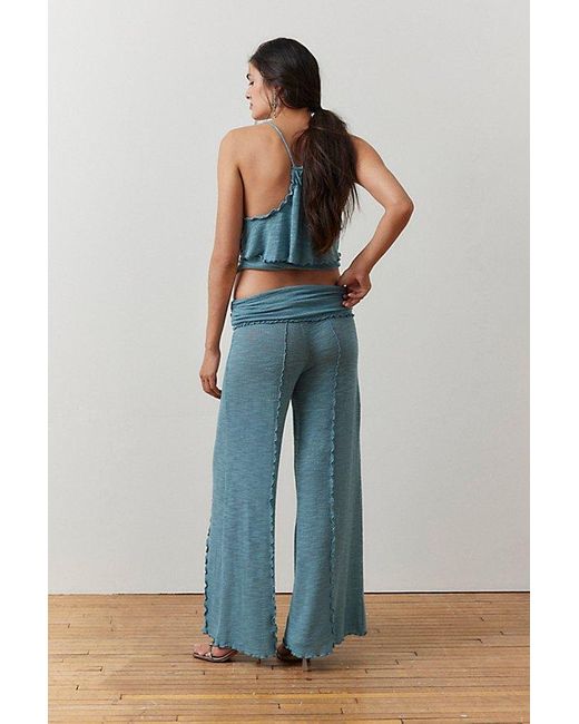Out From Under Blue Belle Flare Lounge Pant