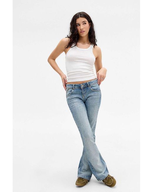 BDG Blue Brooke Low-rise Bootcut Flare Jeans
