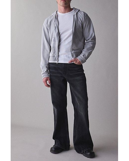 BDG Blue Slacker Relaxed Flare Jean for men