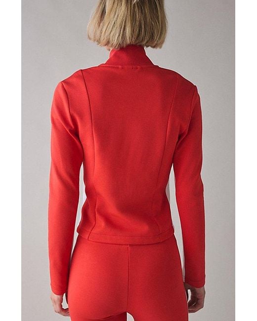 PUMA Red T7 Slim Track Jacket