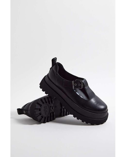 Buffalo Black Pluto Mary Jane Platforms