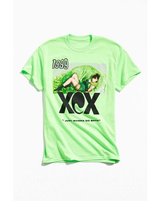 Urban Outfitters Green Charli Xcx 1999 Tee for men
