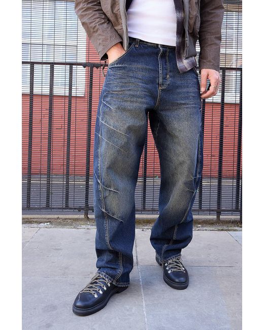 BDG Blue Kian Jeans 28w 30l At Urban Outfitters for men