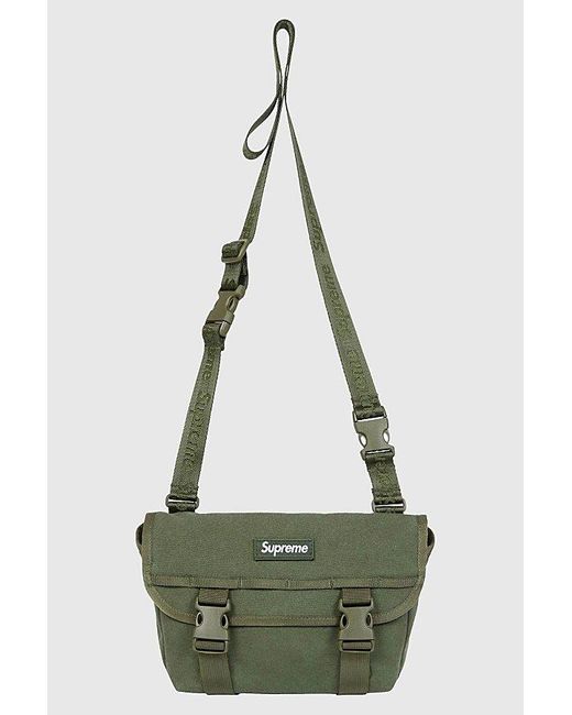バッグ Supreme Mini Messenger Bag Olive Supreme Mini Messenger Bag (SS25) - $68