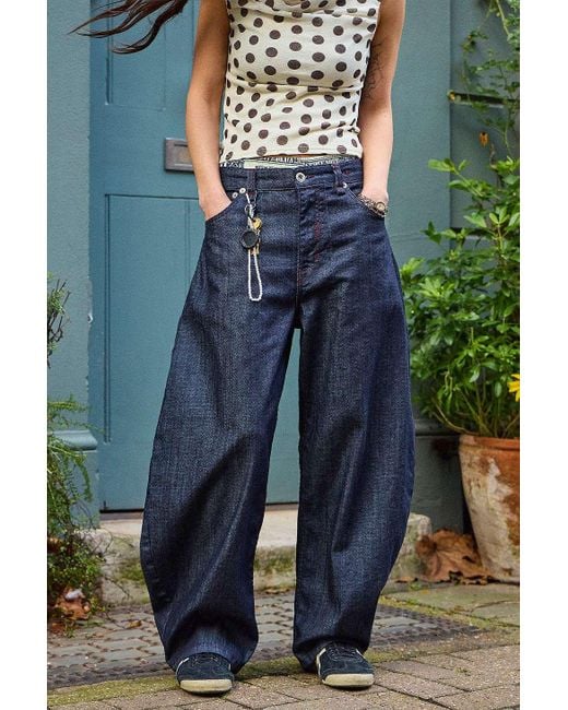 BDG Blue Riya Cocoon Jeans