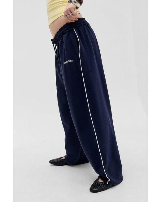 iets frans Blue Navy Harri Baggy Joggers