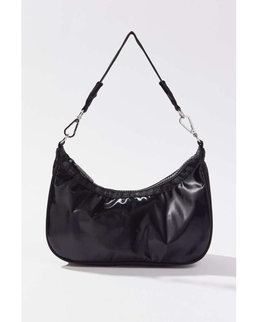 LeSportsac Black Small Convertible Hobo Bag
