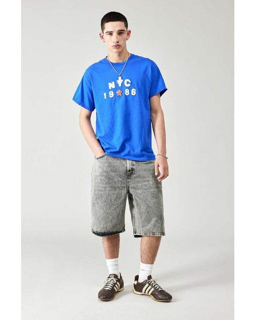 Urban Outfitters Uo Blue Nyc T-shirt for men