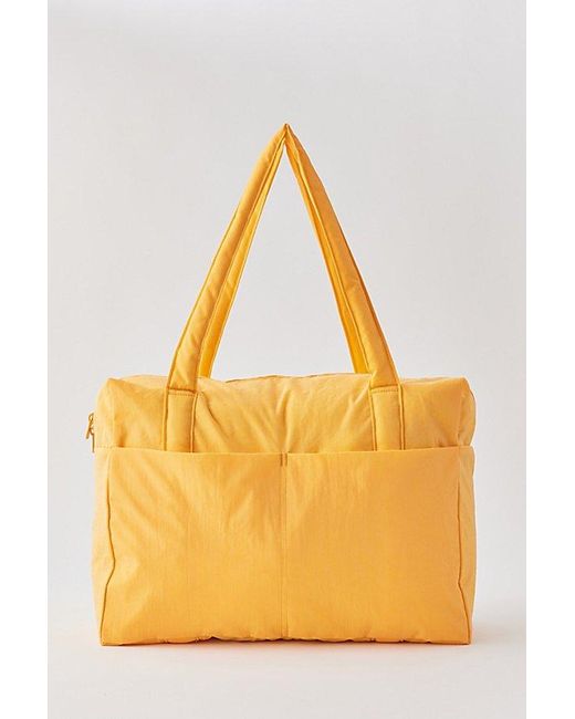Baggu Yellow Cloud Carry-On Bag