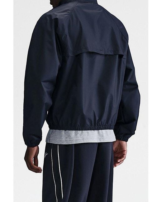 Nike Blue Tech Woven Dri-Fit Full Zip Windrunner Jacket for men