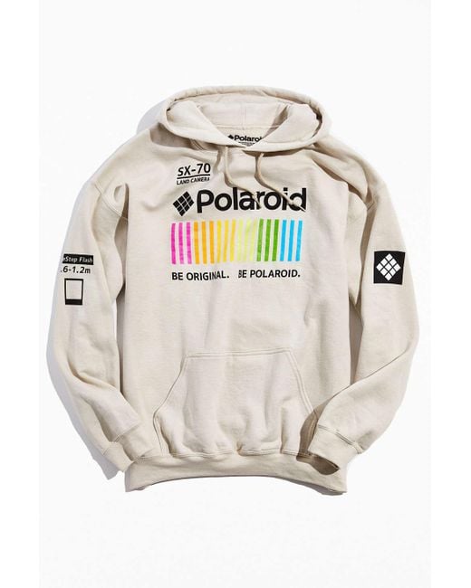 Urban Outfitters Gray Polaroid Hoodie Sweatshirt for men