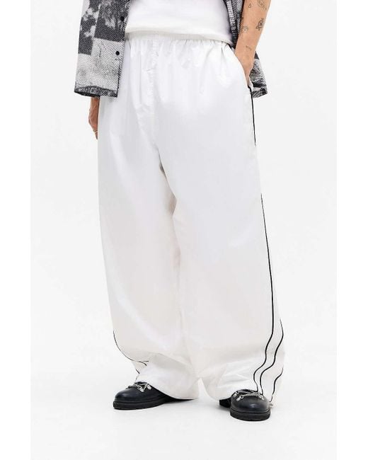 Jaded London White Vapor Xl Joggers for men