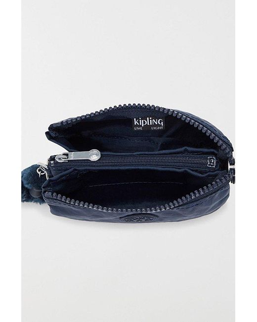 Kipling Blue Creativity Nylon Zip Wallet