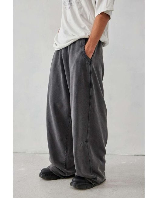Jaded London Gray Chrome Wash Colussus Pants for men