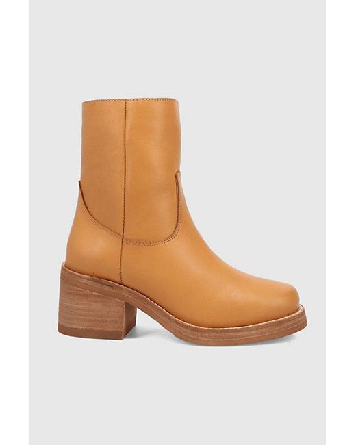 Dingo Brown Roxy Leather Bootie