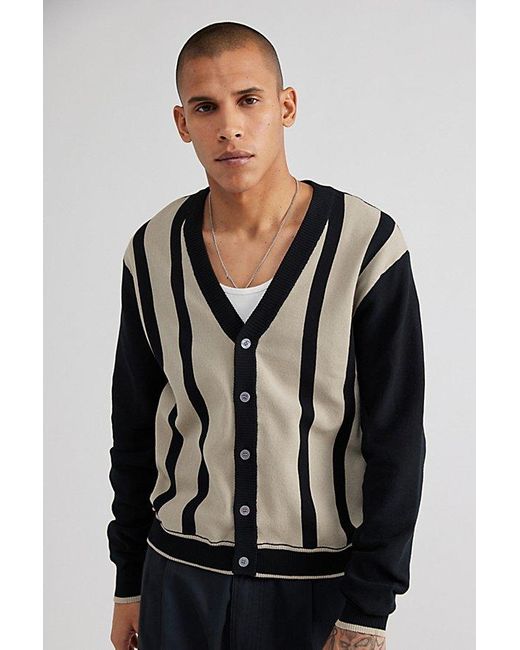 Urban Outfitters Black Uo Classic Cardigan for men