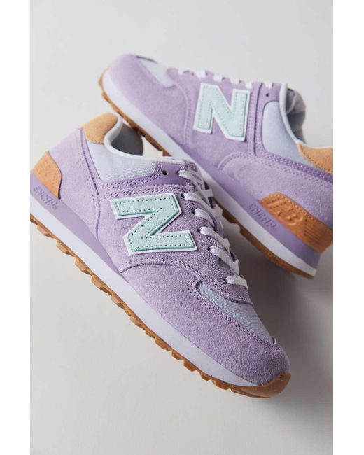New Balance 574 Spring Sneaker in Violet (Purple) - Lyst