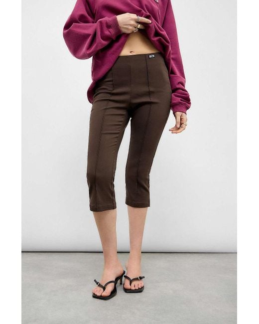 iets frans Red Caprice Capri Trousers