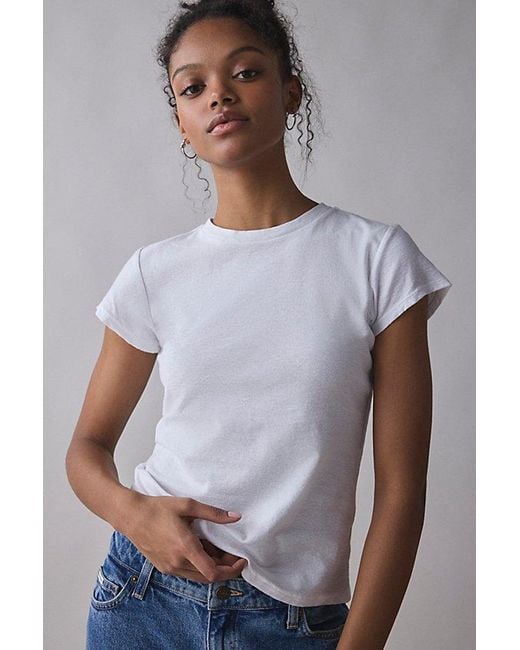 BDG Gray Short Sleeve Spill The Tee