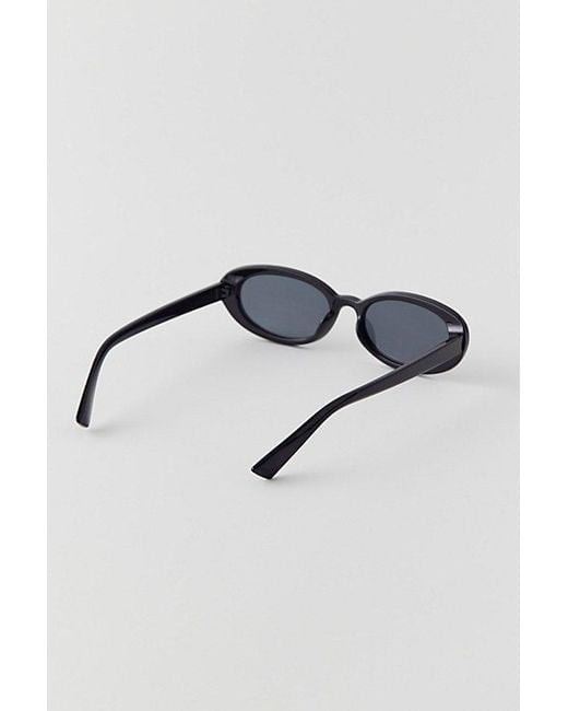Urban Outfitters Brown Uo Essential Oval Sunglasses
