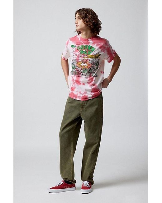Urban Outfitters Pink Day Dookie Tie-Dye Tee for men