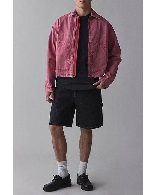 BDG Red Kasper Twill Work Jacket for men
