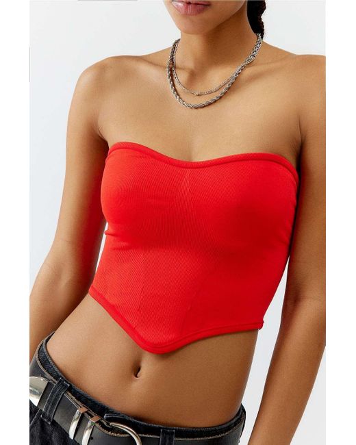 Out From Under Red Catalina Seamless Bandeau