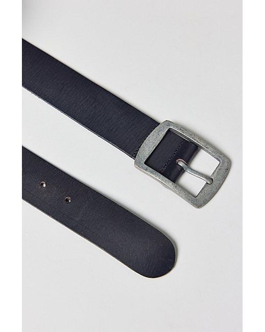 Urban Outfitters White Carabiner Clip Leather Belt for men