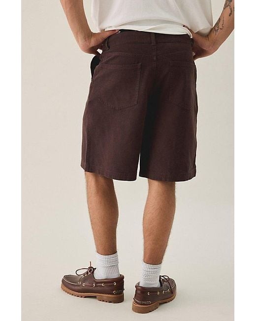 BDG Natural Eli Canvas Shorts for men
