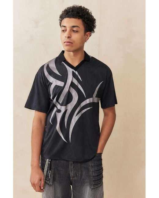 大人気！Jaded London★Tattoo Football ポロシャツ Tattoo Football Polo Shirt | Jaded London | Clothing
